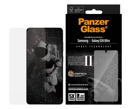 Szkło i folia ochronna PanzerGlass Szkło ceramiczne  Ultra-Wide Fit EasyAligner do Samsung Gala